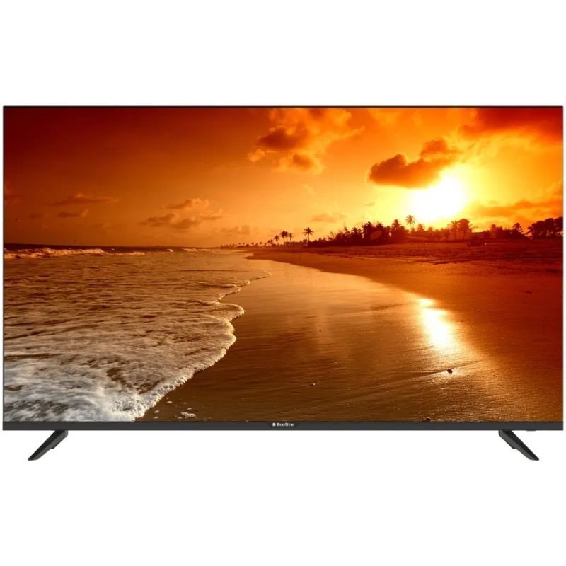 EcoStar 43" 4K UHD Android TV – Frameless Design